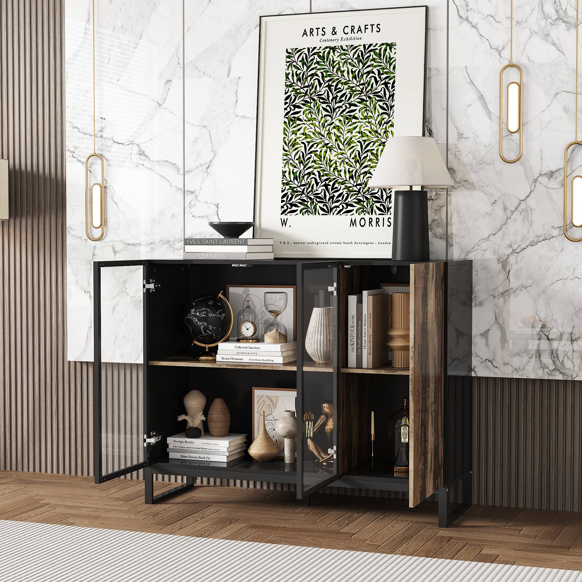 ARTS & CRAFTS  
Craftsman Exhibition  
MORRIS  
Victoria & Albert Museum  
South Kensington, London  

YVES SAINT LAURENT  
QUENTIN  

Collected Letters  
Edited by  
Bruce Hainfrin  
Yves Saint Laurent  
Yves Saint Laurent