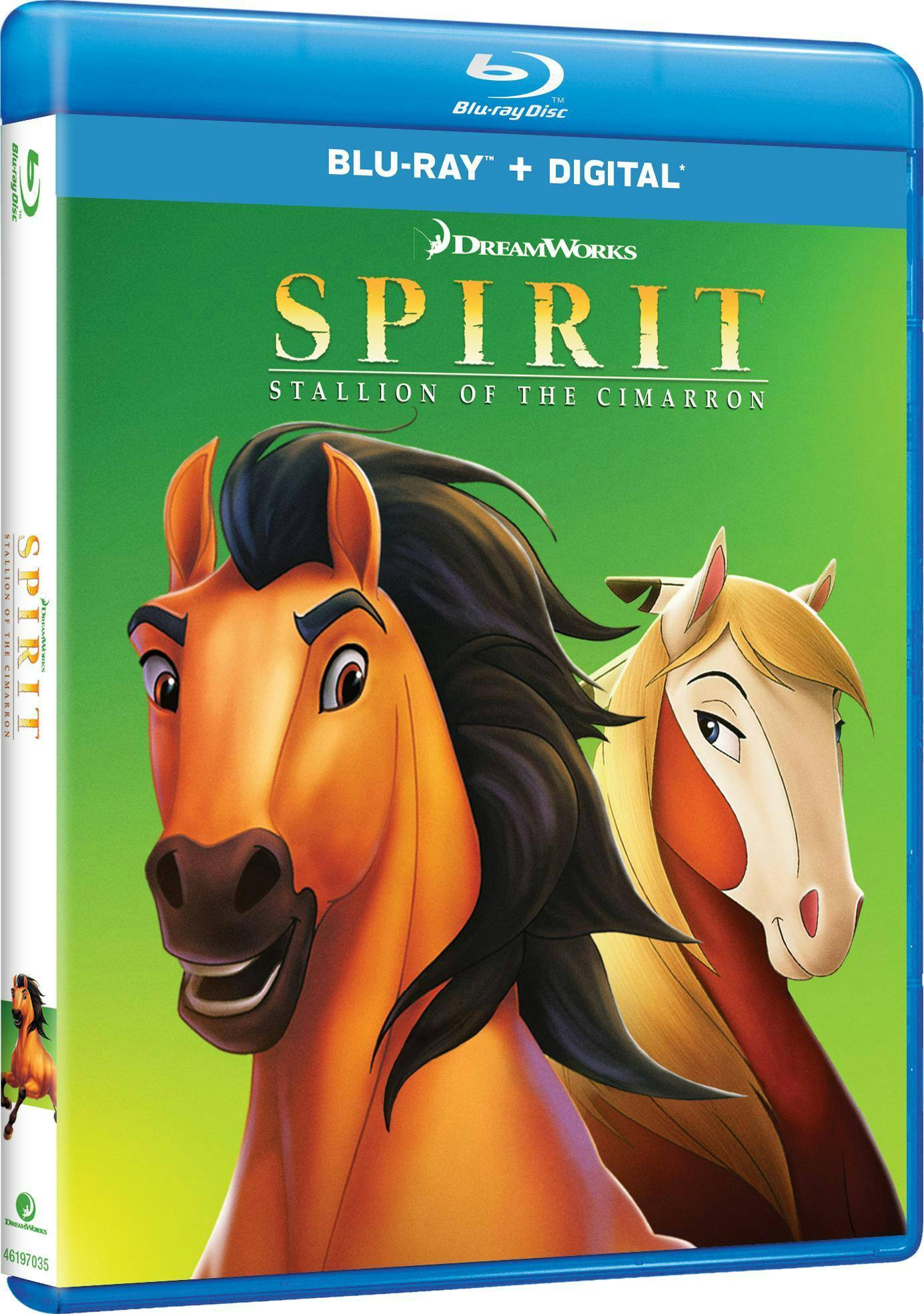 Angle. Spirit - Stallion of the Cimarron (Blu-ray New Box Art) [Blu-ray].