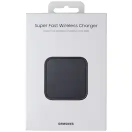 Bundle - Samsung - Super Fast 15W Wireless Charger with 1m USB-C Cable - Gray