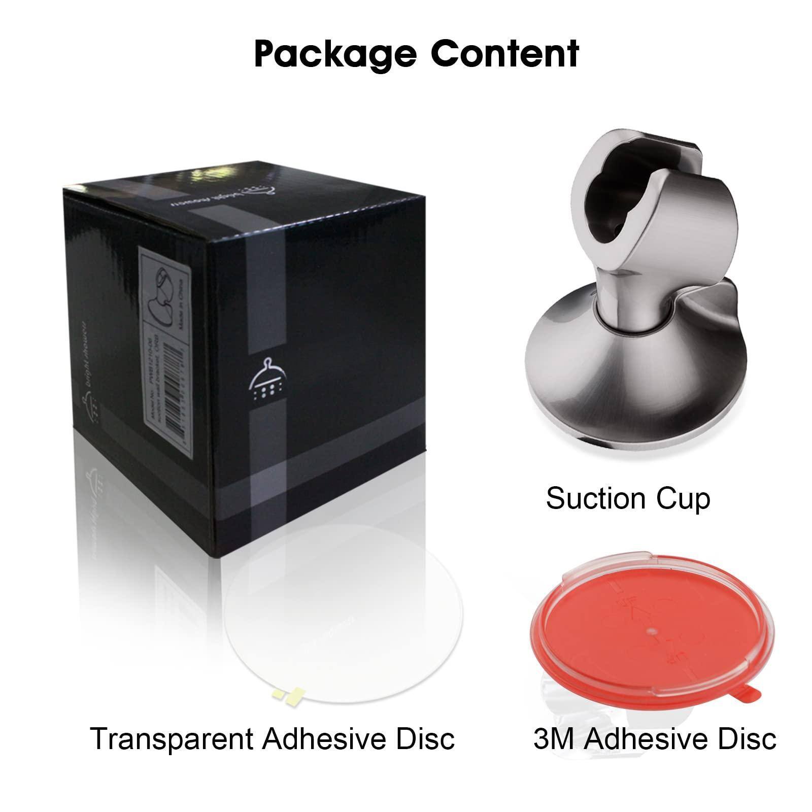 Package Content

- Suction Cup
- Transparent Adhesive Disc
- 3M Adhesive Disc