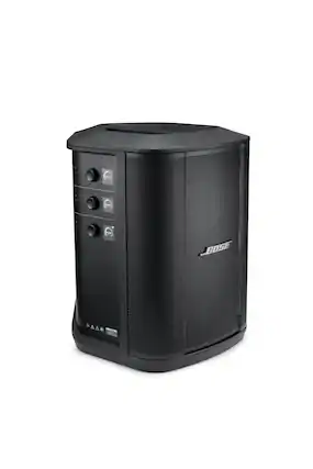 Front. Bose - S1 Pro+ Portable Wireless PA System - Black.