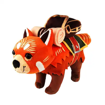 Front. Gaya Entertainment - DOTA 2 18" Redpaw Plush (Digital Unlock Not Included) - Red.