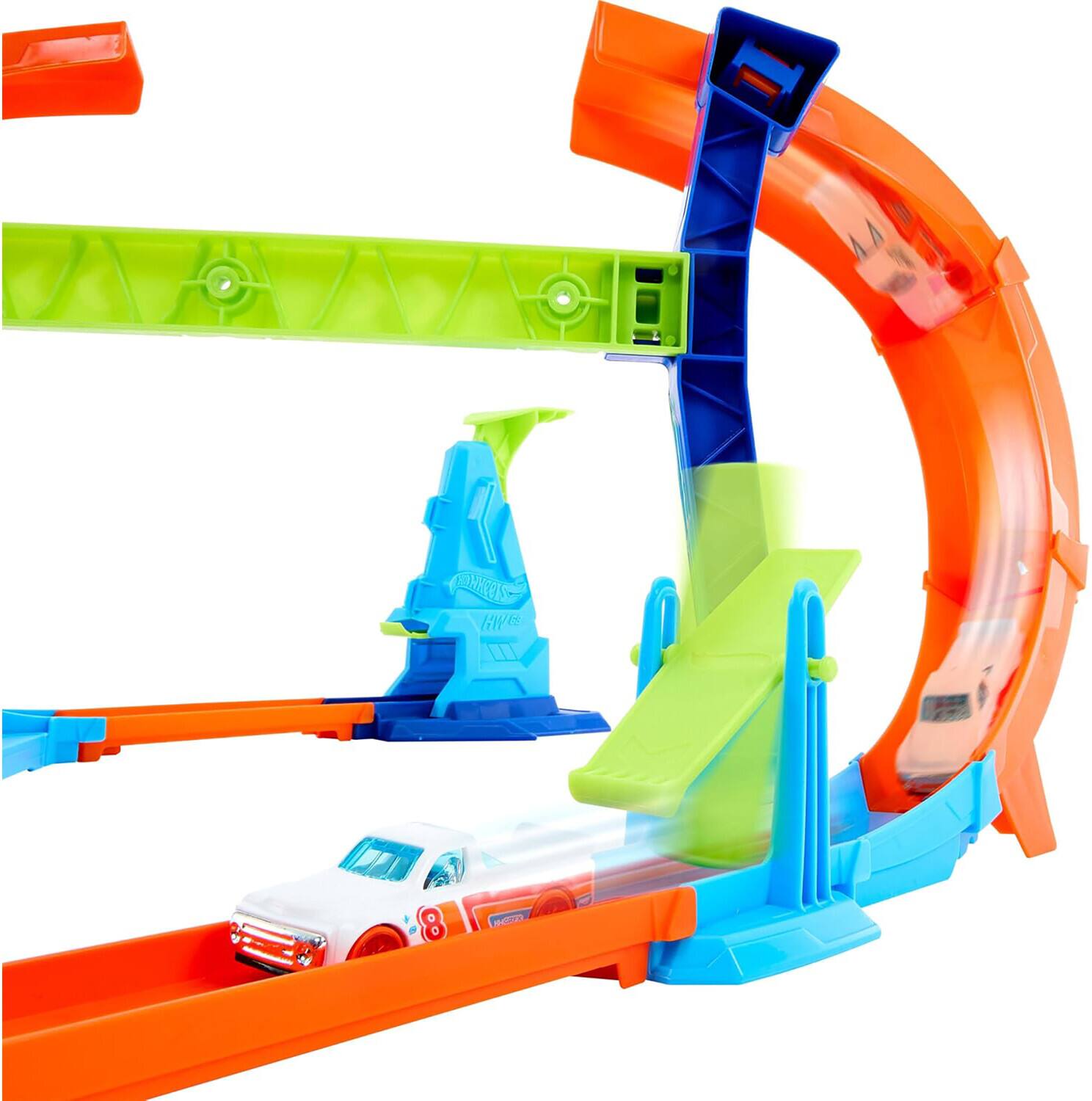 Alt View 2. Mattel - Hot Wheels Action Corkscrew Jump Champion   - COLLECTIBLES - Multicolor.