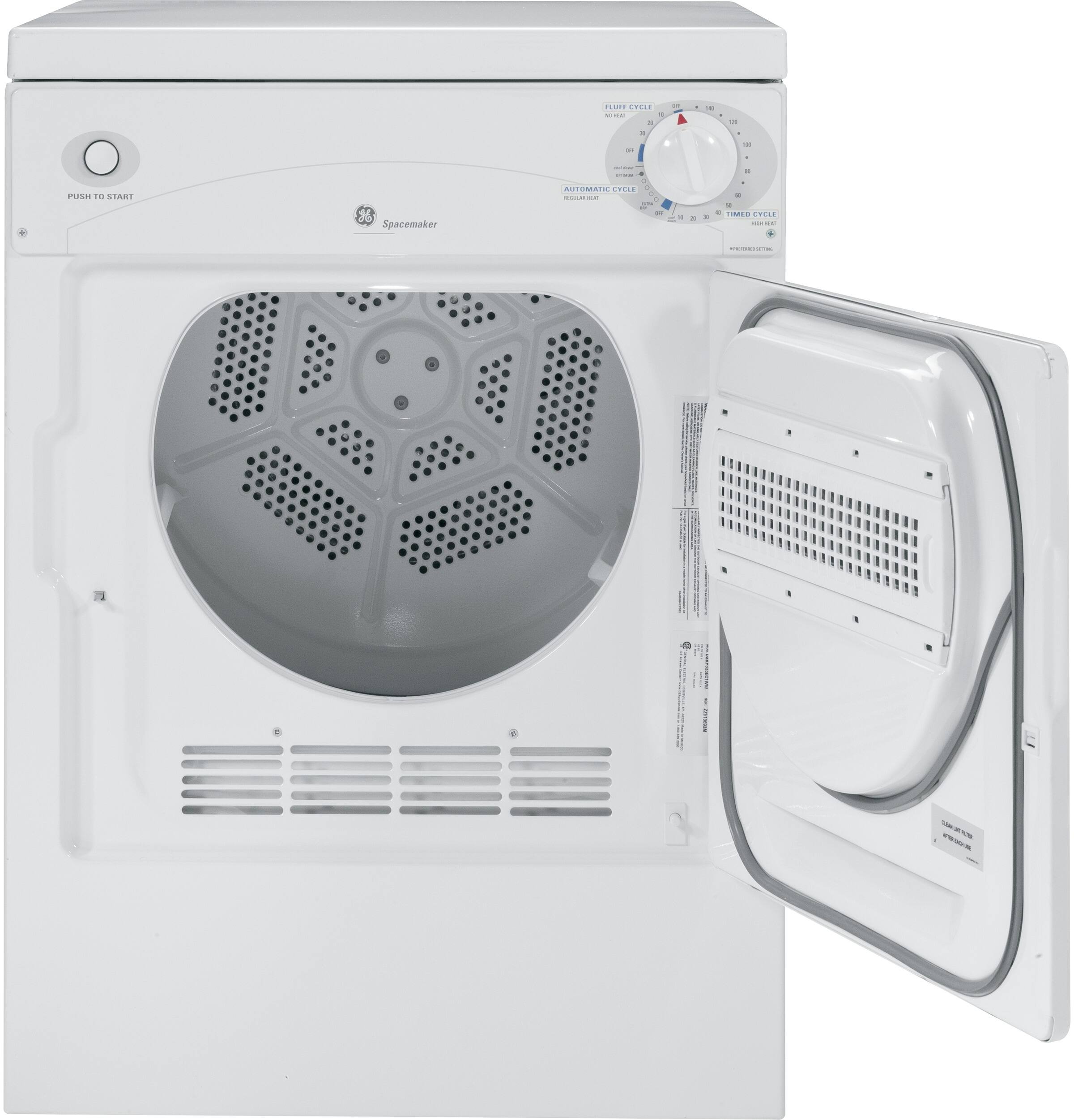 PUSH TO START

SpaceMaker

FLUSH CYCLE
15 MIN

AUTOMATIC CYCLE
60 MIN

TIMED CYCLE
15 MIN

SPACE MAKER