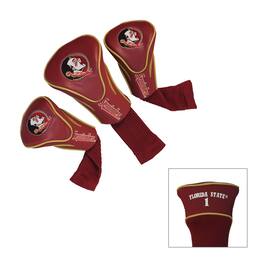 Team Golf - Florida State Seminoles 3-Pack Contour Headcover Set - Multicolor