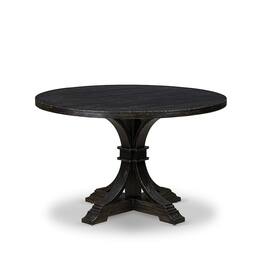 East West Furniture - Wood Wood Table - Black