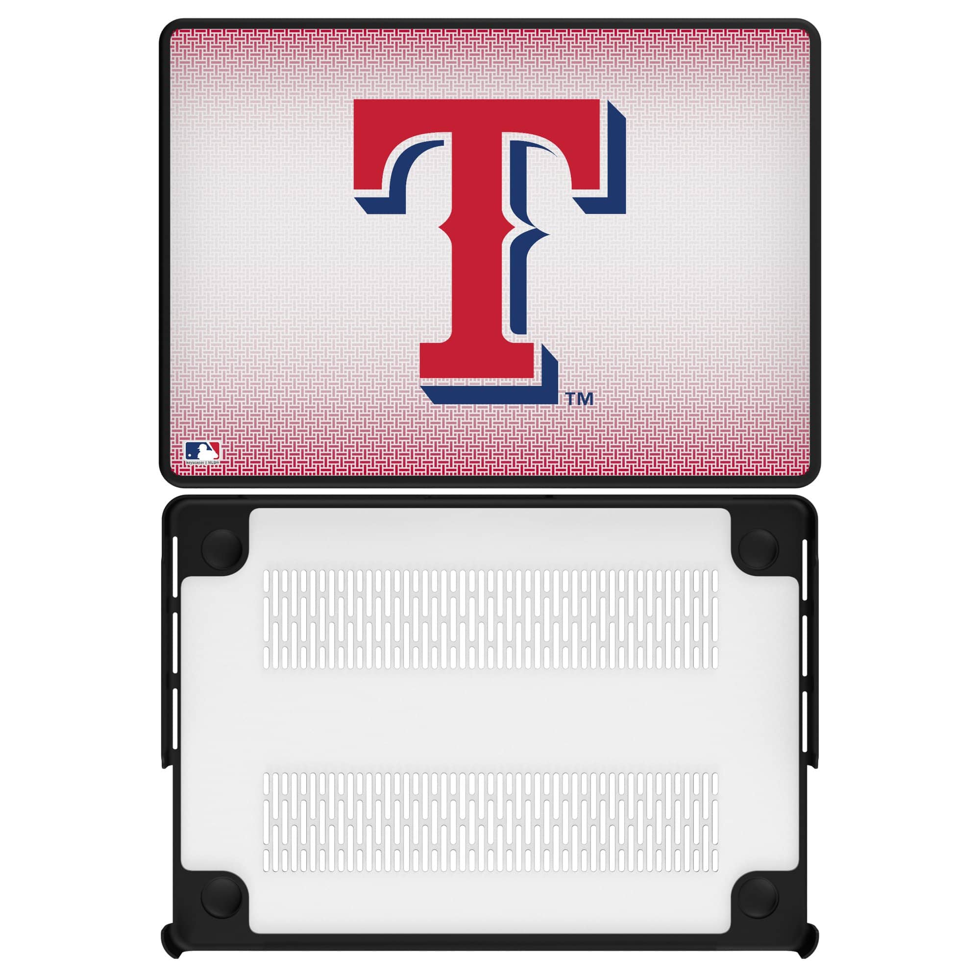 Keyscaper - Texas Rangers Linen MacBook Case - Pro 14 in - Multicolor