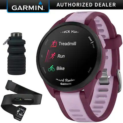 AUTHORIZED DEALER
GARMIN
Treadmill
Run
Bike
Swim
START | STOP
BACK