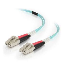 Legrand - Refurbished Excellent - 852-LL2-050 Quiktron Fiber Jumper Cable - OM3 - 15 Meter - LC to LC - Duplex - Aqua