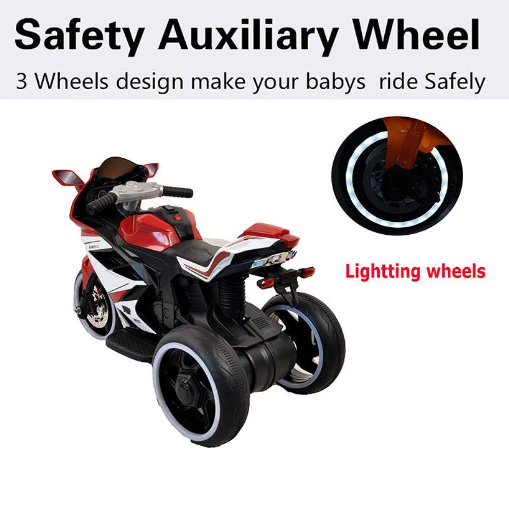 Safety Auxiliary Wheel

3 Wheels design make your baby's ride safely

Lighting wheels