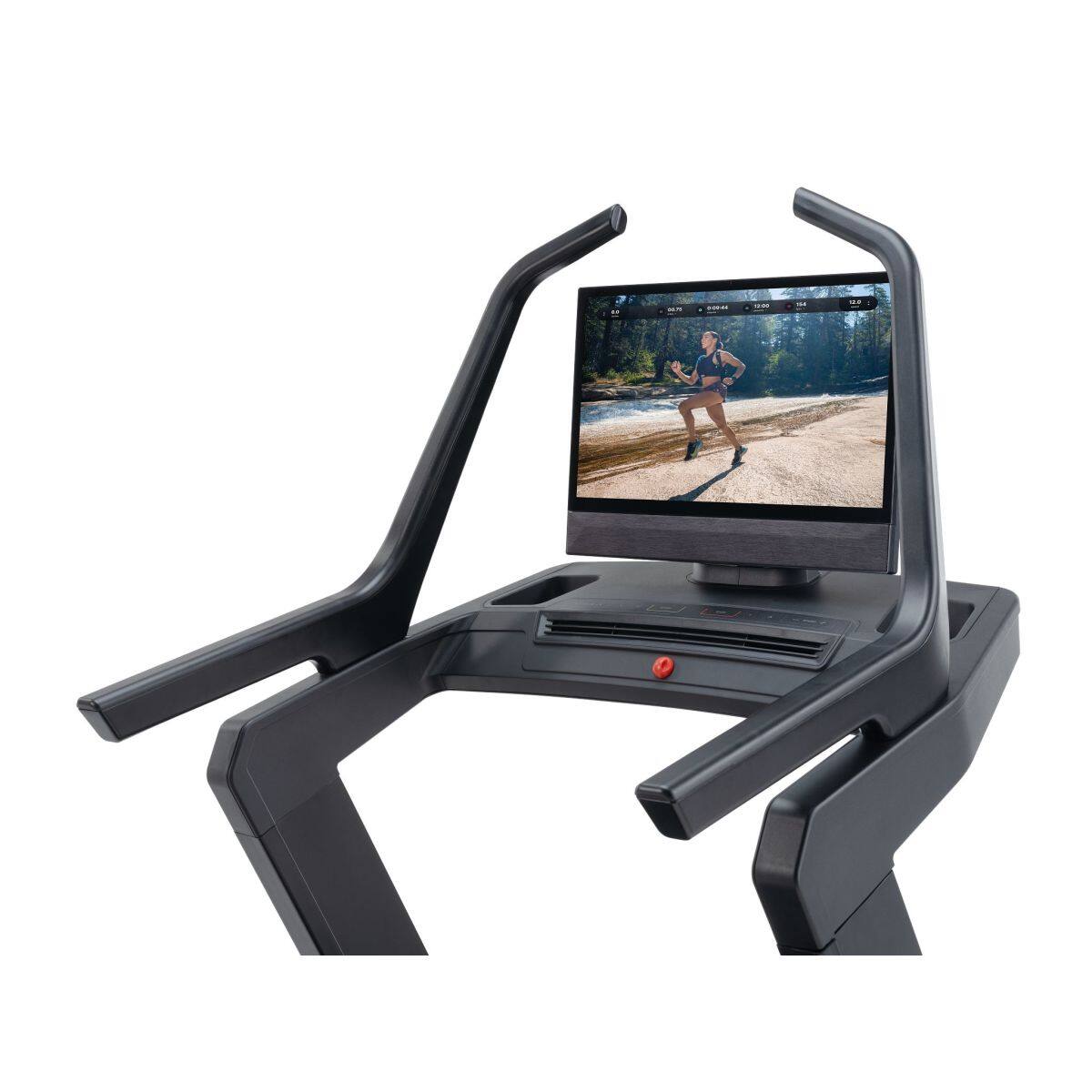 Alt View 17. NordicTrack - NordicTrack X24 Treadmill with 40% Incline for Strength and Cardiovascular Health - Black.