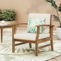 Front. Siljoy - PERLA CLUB CHAIR - Cream.