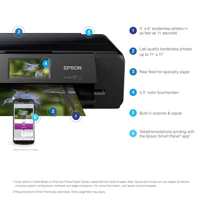 Epson Expression Photo XP 980 Wireless Color All in One Wide Epson Expression Photo XP 980 Wireless Color All in One Wide