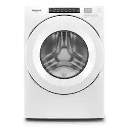 Whirlpool - 4.3 Cu. Ft. High Efficiency Stackable Front Load Washer with 35 Cycle Options - White