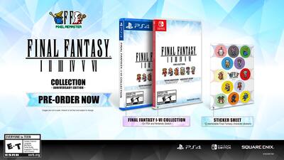 Final Fantasy I-VI Collection Anniversary Edition - GIOCO Final Fantasy I-VI Collection Anniversary Edition - GIOCO