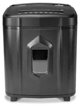 Aurora - AU1645XA 16-Sheet Cross-Cut Paper and CD/Credit Card Shredder/5-Gallon Pullout Basket/ 30 Minutes Run Time - Black