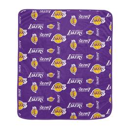 Pegasus - Los Angeles Lakers 60" x 70" Homefield Flipped Wordmark Ultra Soft Blanket - Multicolor