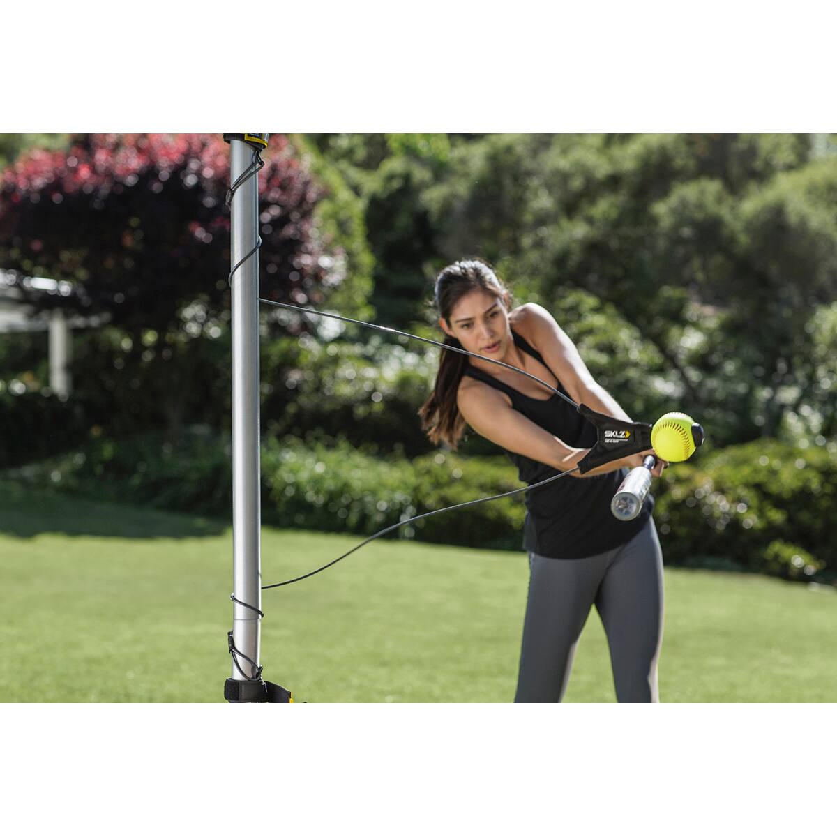 Alt View 2. SKLZ - SKLZ Hit-A-Way Softball Swing Trainer - Black/Yellow - Black/Yellow.