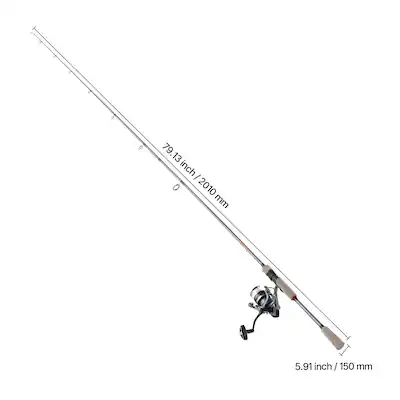 bulk fishing rods and reels Rod, 6.9ft 2Pcs Telescopic Fishing Set, Carbon Fiber Fishing Pole, 2PCS Spinning Rod Reel Combo with Carrier Bag Freshwater Fishing Rod and Reel Combos Kits Fishing Gear ready fishing combination thats the ideal choice for catfish KastKing Rekon Saltwater Fishing Rod
