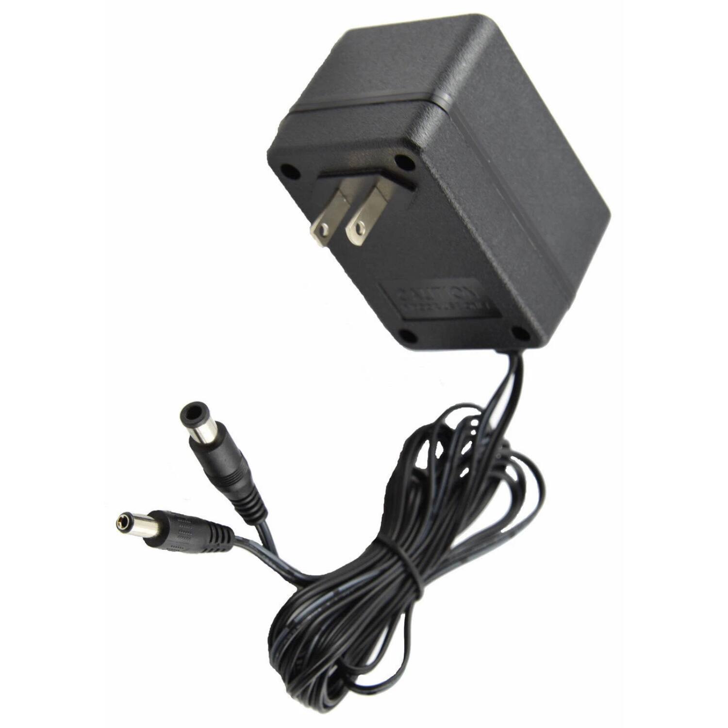 Left. Stock Preferred - AV RCA Audio Cable and AC Power Supply Adapter for Super Nintendo - Black.