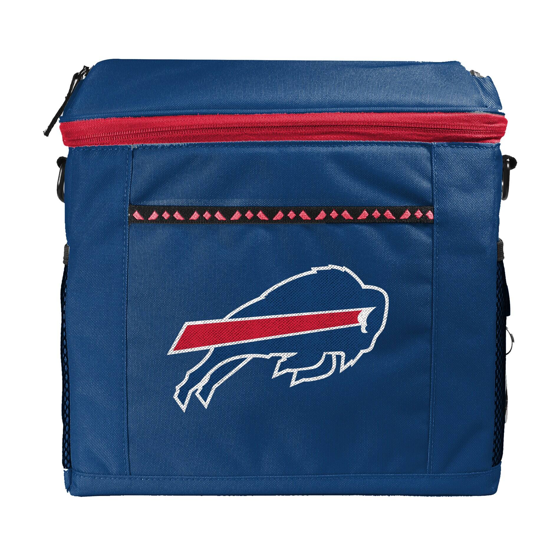Front. Equip - Buffalo Bills Ice Kicker 24 Can Cooler - Blue.