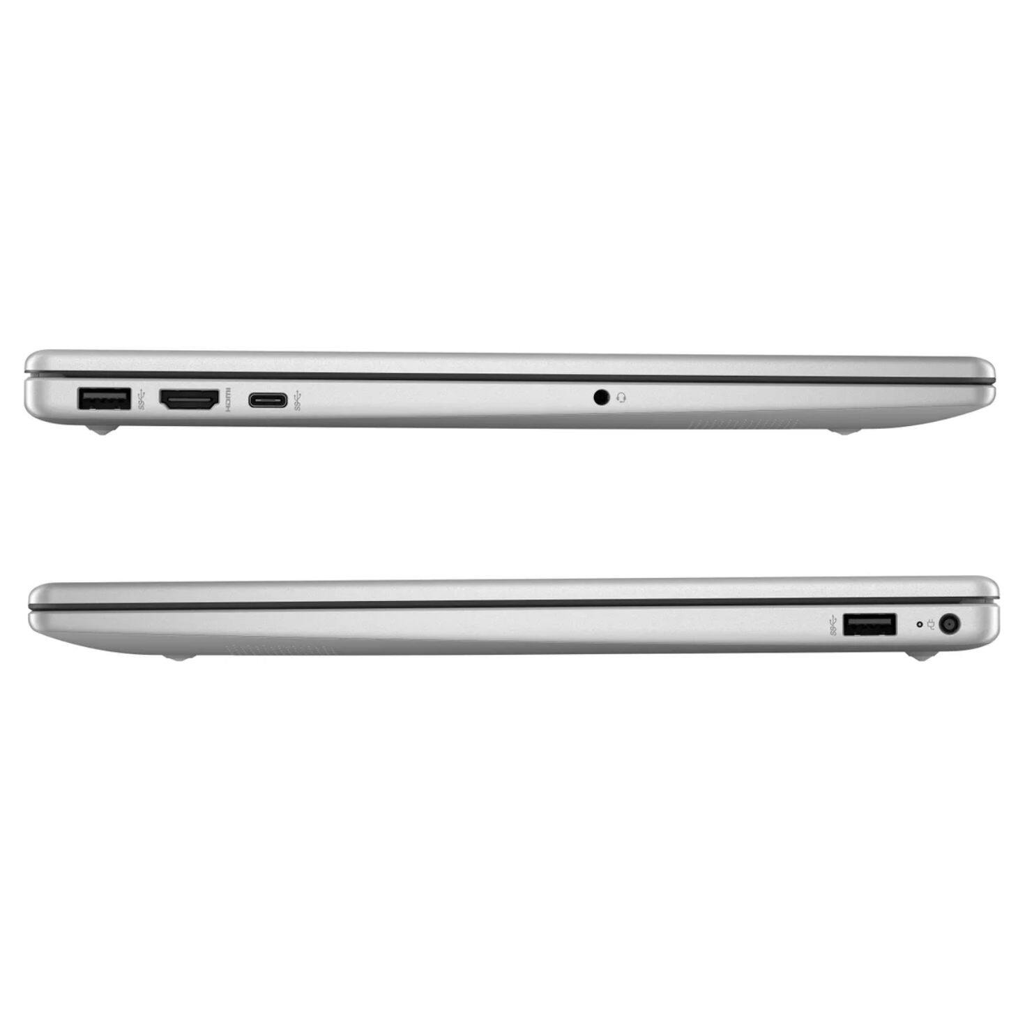 Alt View 4. HP - 15-fd1023ca 15.6" FHD Intel Core Ultra 7 155H 1.4 GHz up to 4.8 GHz 32GB DDR5 1TB PCIe NVMe M.2 SSD Windows 11 Home - Silver.