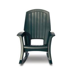 Semco - Plastics Rockaway Heavy Duty All-Weather Outdoor Rocking Chair - Green