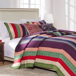 BreeBe - Marley Quilt Set 3-Piece King/Cal King - Carnival