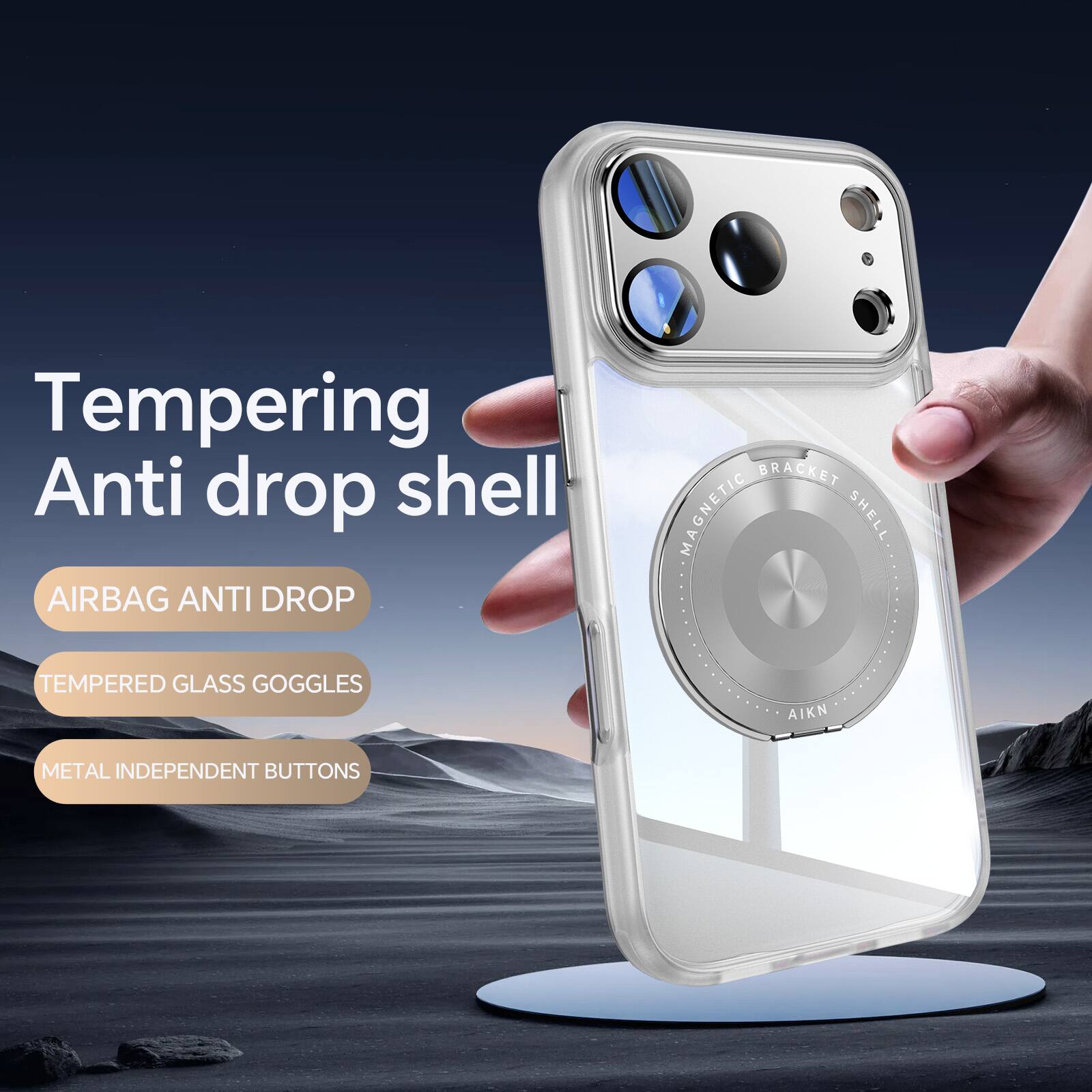 Tempering Anti drop shell  
AIRBAG ANTI DROP  
BRACKET MAGNETIC SHELL  
TEMPERED GLASS GOGGLES  
AIKN METAL INDEPENDENT BUTTONS
