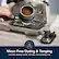 Mess-Free Dosing & Tamping
Includes dosing funnel, tamper, and tamping mat