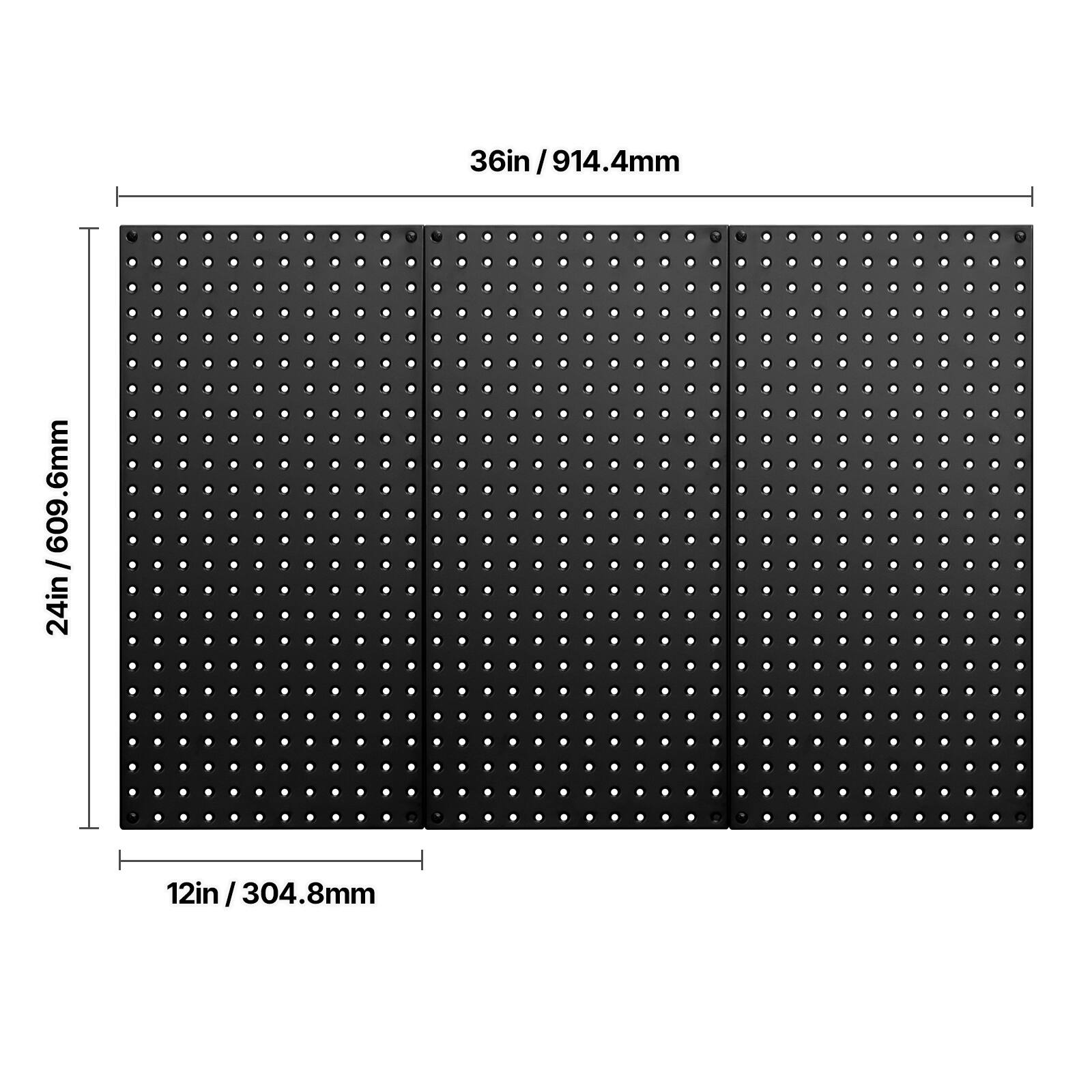 36in / 914.4mm  
24in / 609.6mm  
12in / 304.8mm