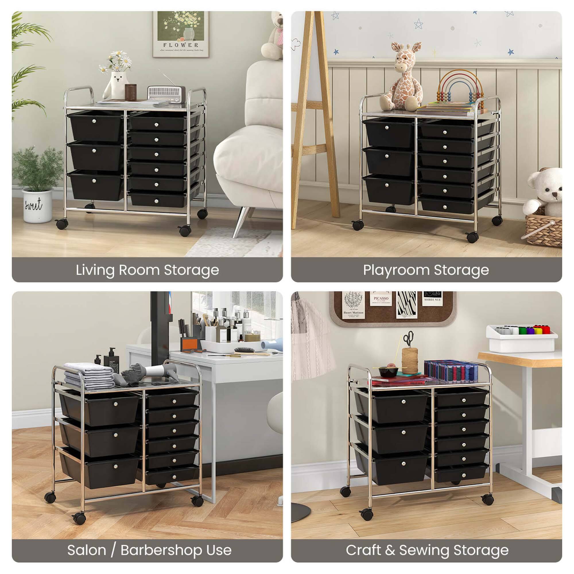 - Living Room Storage
- Playroom Storage
- Salon / Barbershop Use
- Craft & Sewing Storage