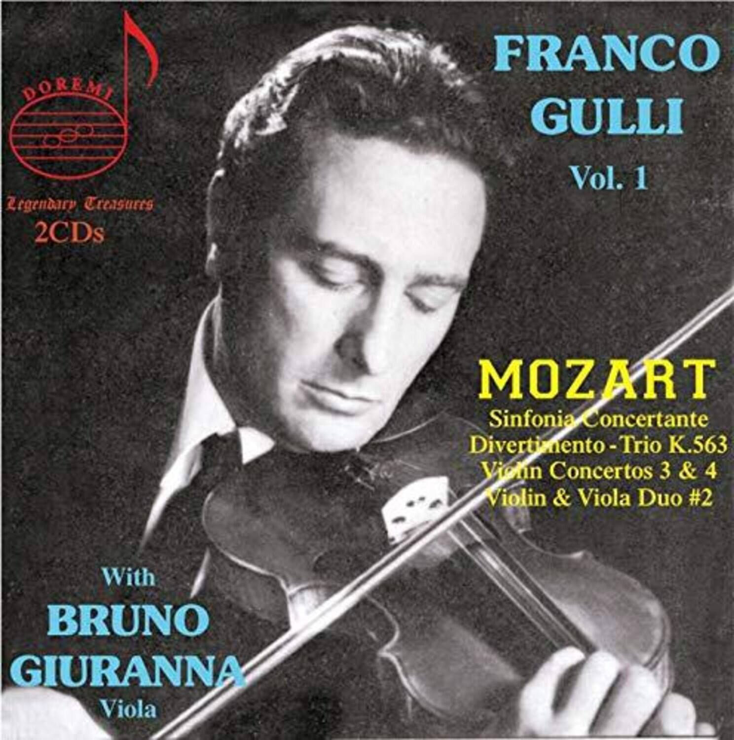 Mozart / Gulli / Galliera - Franco Gulli 1   - COMPACT DISCS [CD] price history on PriceWatchPro