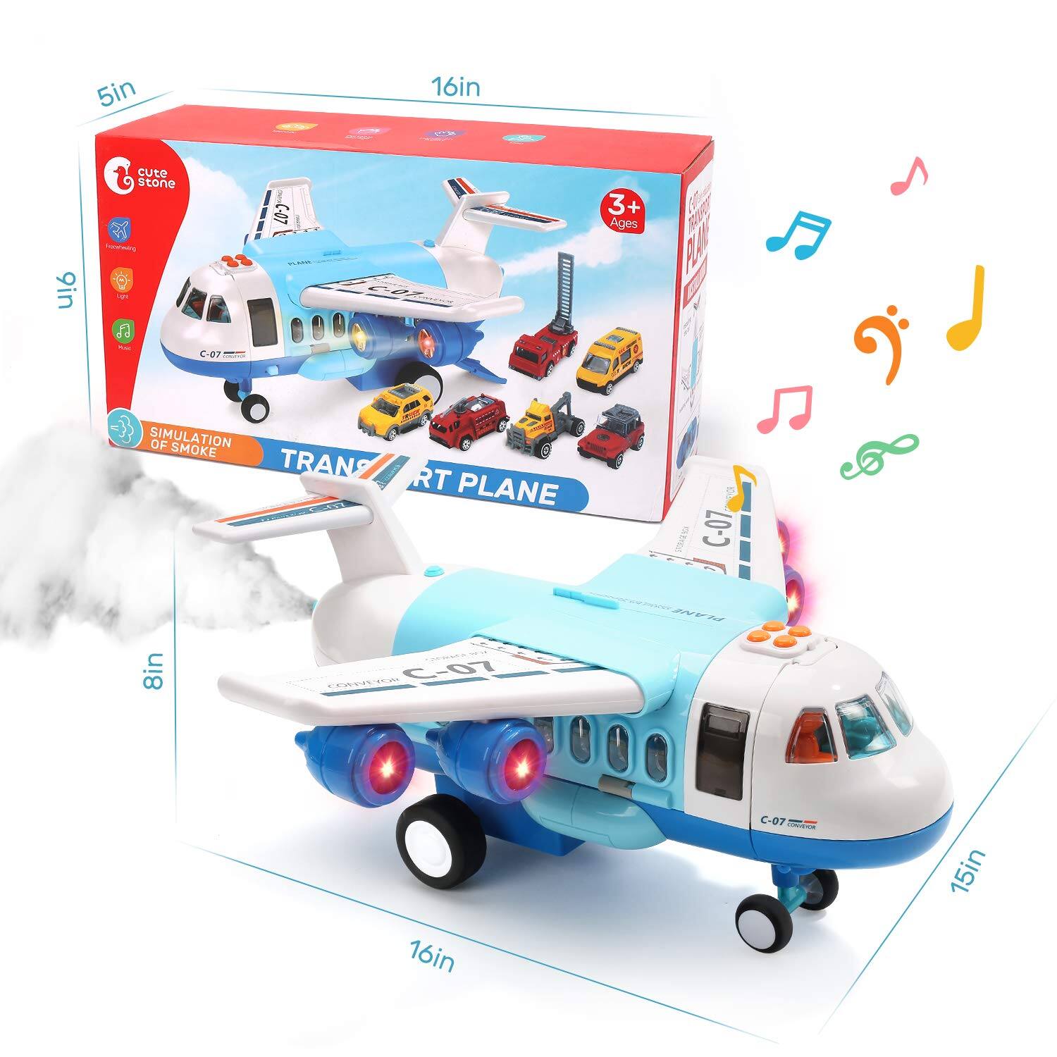 5in  
16in  
9in  
cute stone Procehwing  
C-07  
C-07  
C-07  
3+ Ages  
SIMULATION OF SMOKE TRANS RT PLANE 8in CONVEYOR C-07  
SYDRAGE & C-07 INTERNAL PLANE  
16in  
C-07 COLORIE  
15in