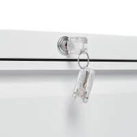 Back. GOODSILO - 2-Drawer Metal Lateral File Cabinet with Lock - Legal/Letter/A4 - White.