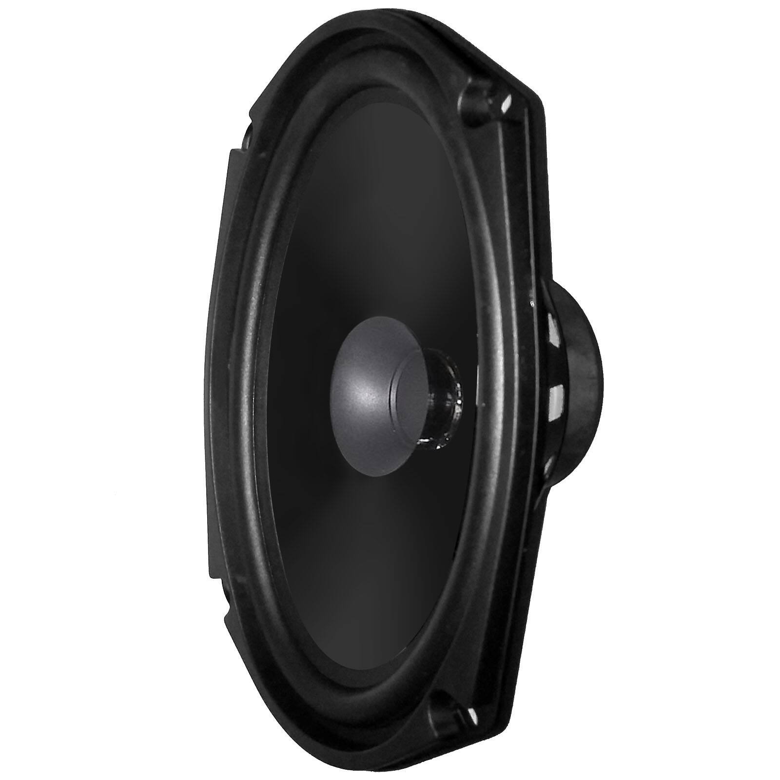 Angle. SDX - 6”x9" Dual Cone OE Replacement Speaker - Black.