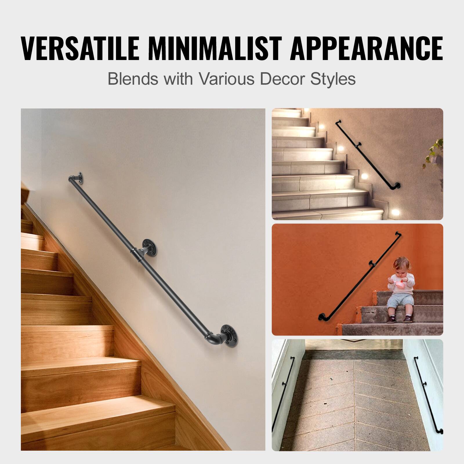 VERSATILE MINIMALIST APPEARANCE
Blends with Various Decor Styles