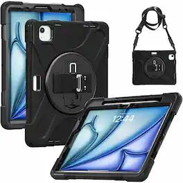 CODi - Rugged Case - Integrated Screen Protector for iPad Air 11" (M2), iPad Pro 11" (4th, 3rd, 2nd, 1st Generation), iPad - Unknown