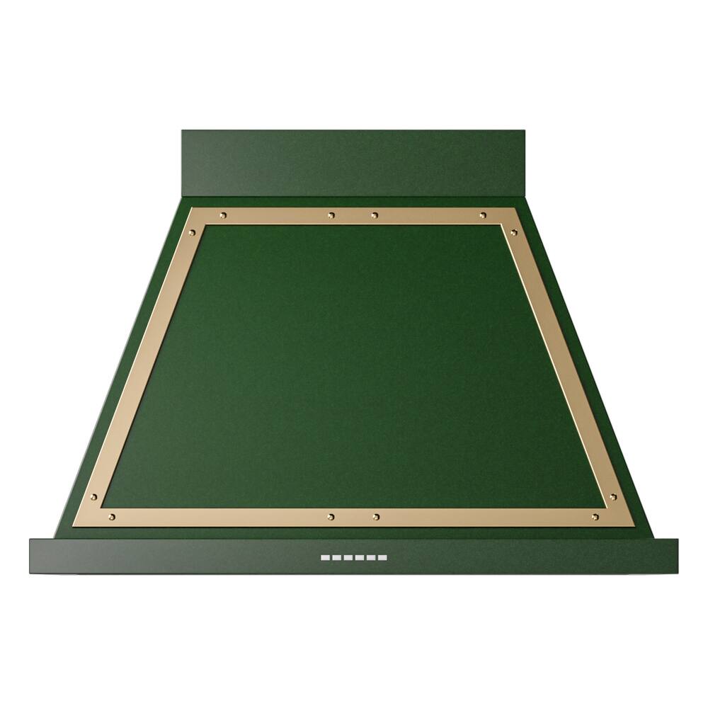 ILVE - 36 inches - Externally Vented - Wall Range Hood - Emerald Green