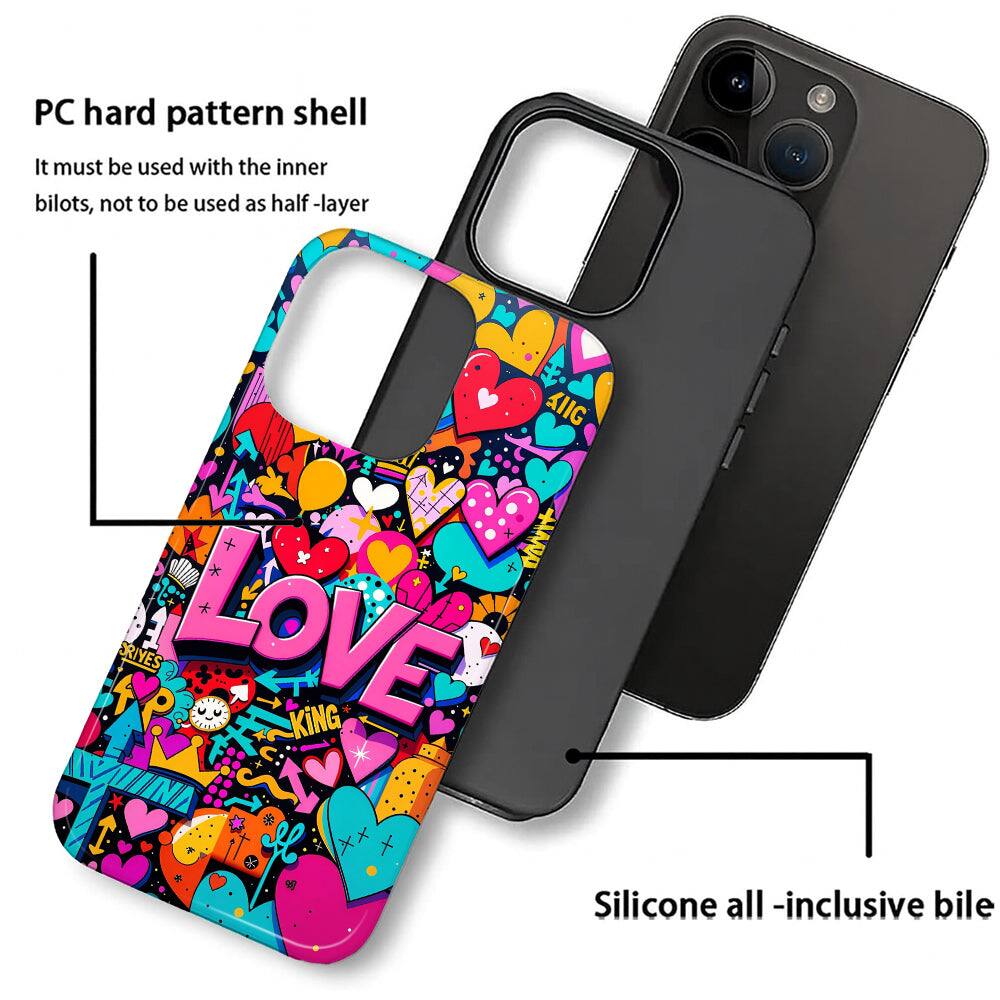 PC hard pattern shell  
It must be used with the inner bilots, not to be used as half-layer  

Silicone all-inclusive bile