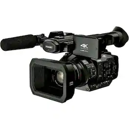 Panasonic - AG-UX180 4K Premium Professional Camcorder (International Model) - Black