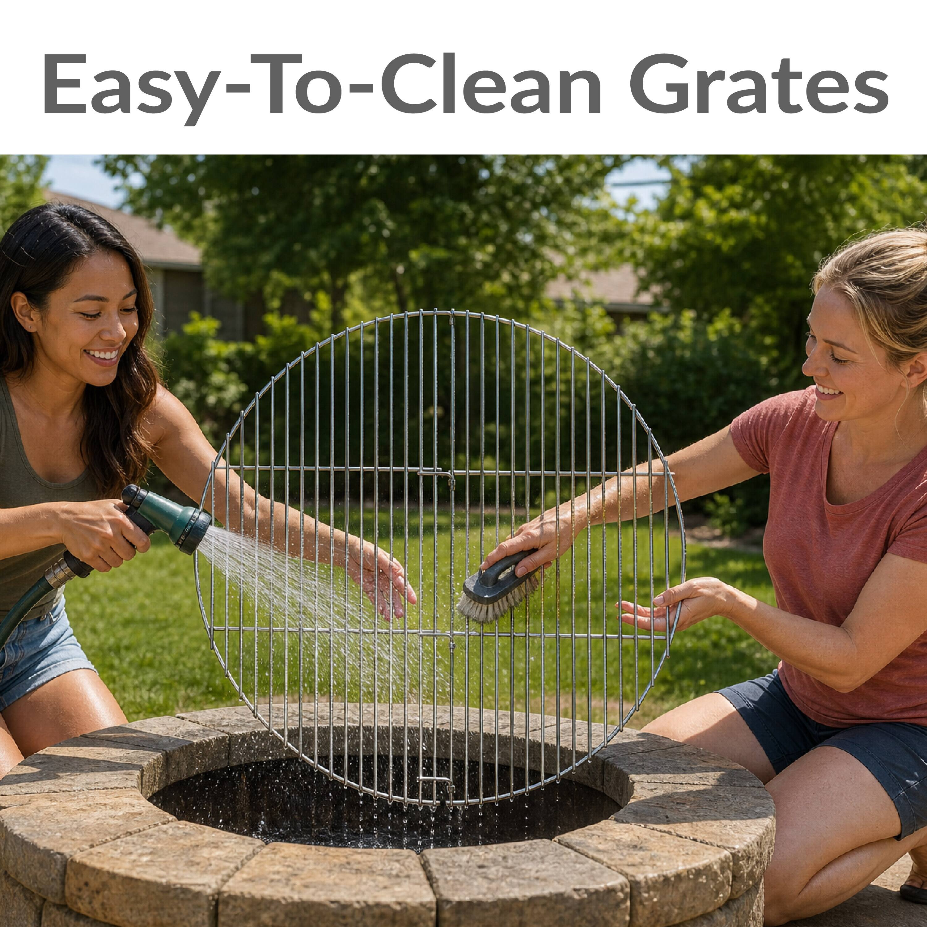 Easy-To-Clean Grates