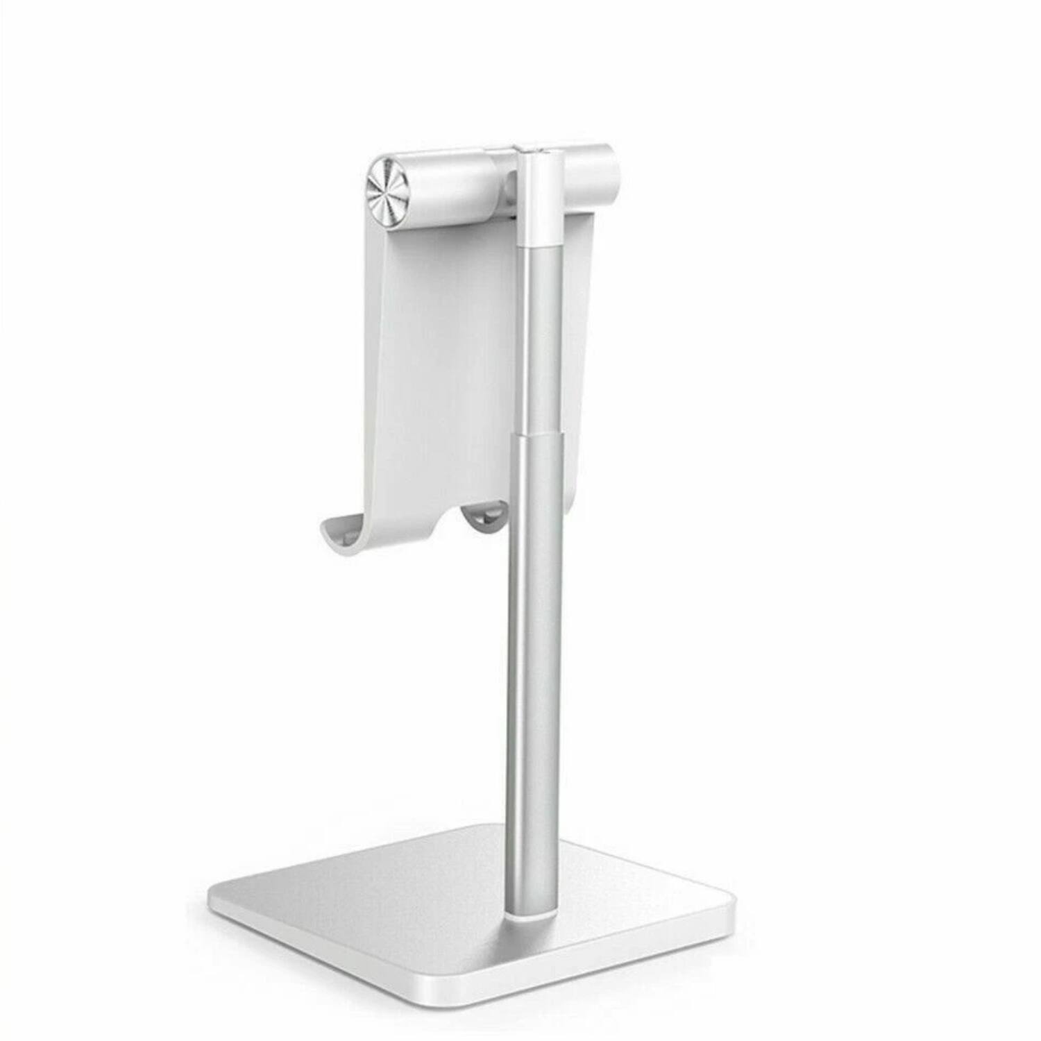Back. Stock Preferred - Adjustable Universal Tablet & Phone Stand Silver - Silver.