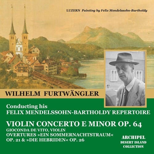 Mendelssohn / Furtwangler - VLN Konzert Op.64 de Vito VL   - COMPACT DISCS [CD] price history on PriceWatchPro