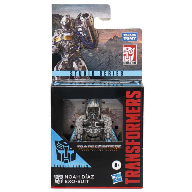 TAKARA TOMY GENERATIONS STUDIO SERIES CELESTIAL TRANSFORMERS TRANSFORMERS THE BEAST WARS STUDIO SERIES 8+ NOAH DÍAZ EXO-SUIT