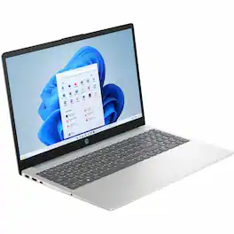 HP - 15-fc0000 15.6" 1366 x 768 (HD) Touch Screen Laptop - AMD Ryzen 5 with 8GB Memory - 256 GB SSD - Natural Silver, Silver