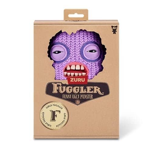 Fuggler Gold Fuggs by ZURU Funny Ugly Monster, Plush, Collectible
