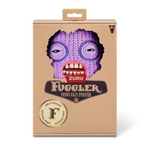 4+ ZURU FUGGLER FUNNY UGLY MONSTER GOLD FUGGLER
