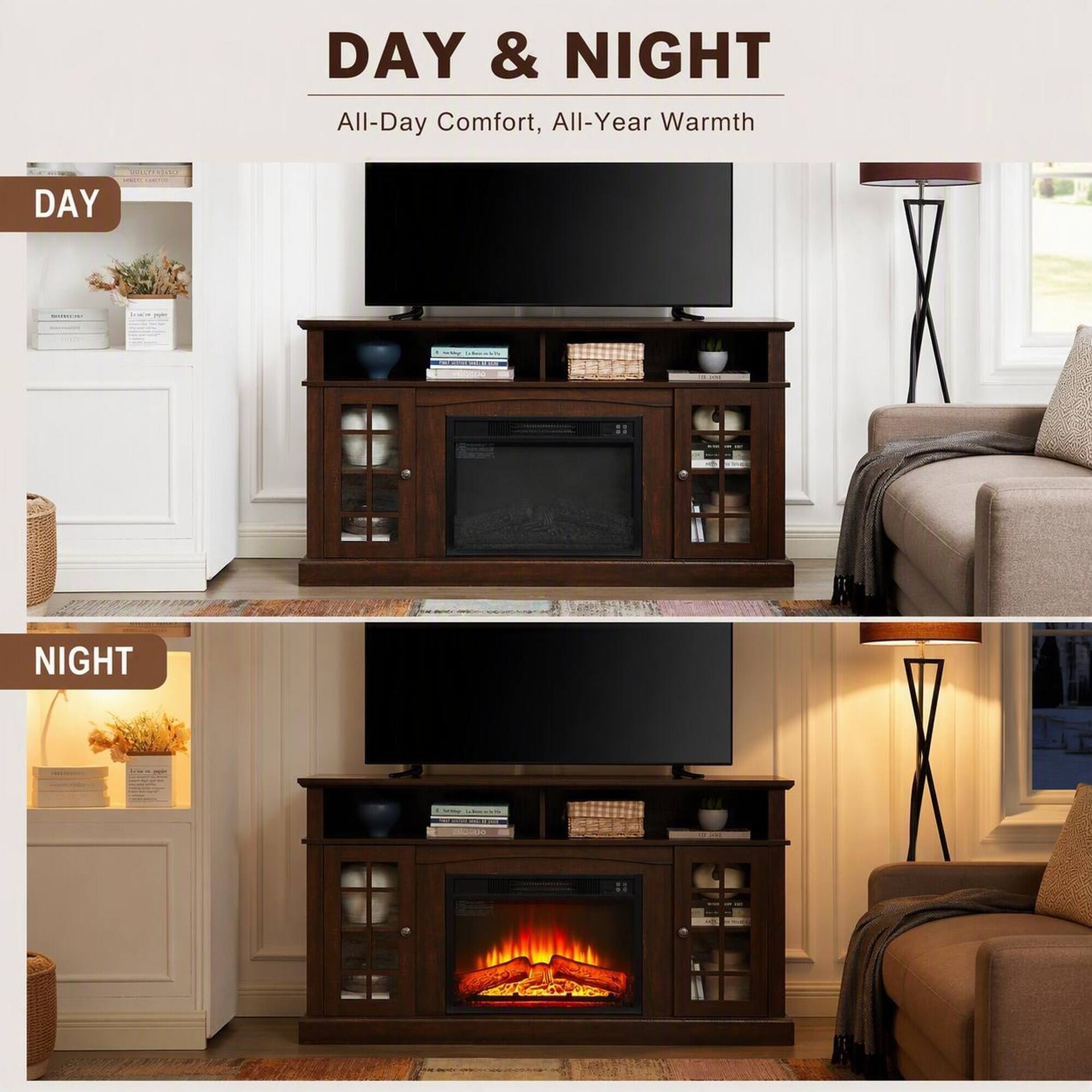 DAY & NIGHT  
All-Day Comfort, All-Year Warmth  

DAY  

NIGHT