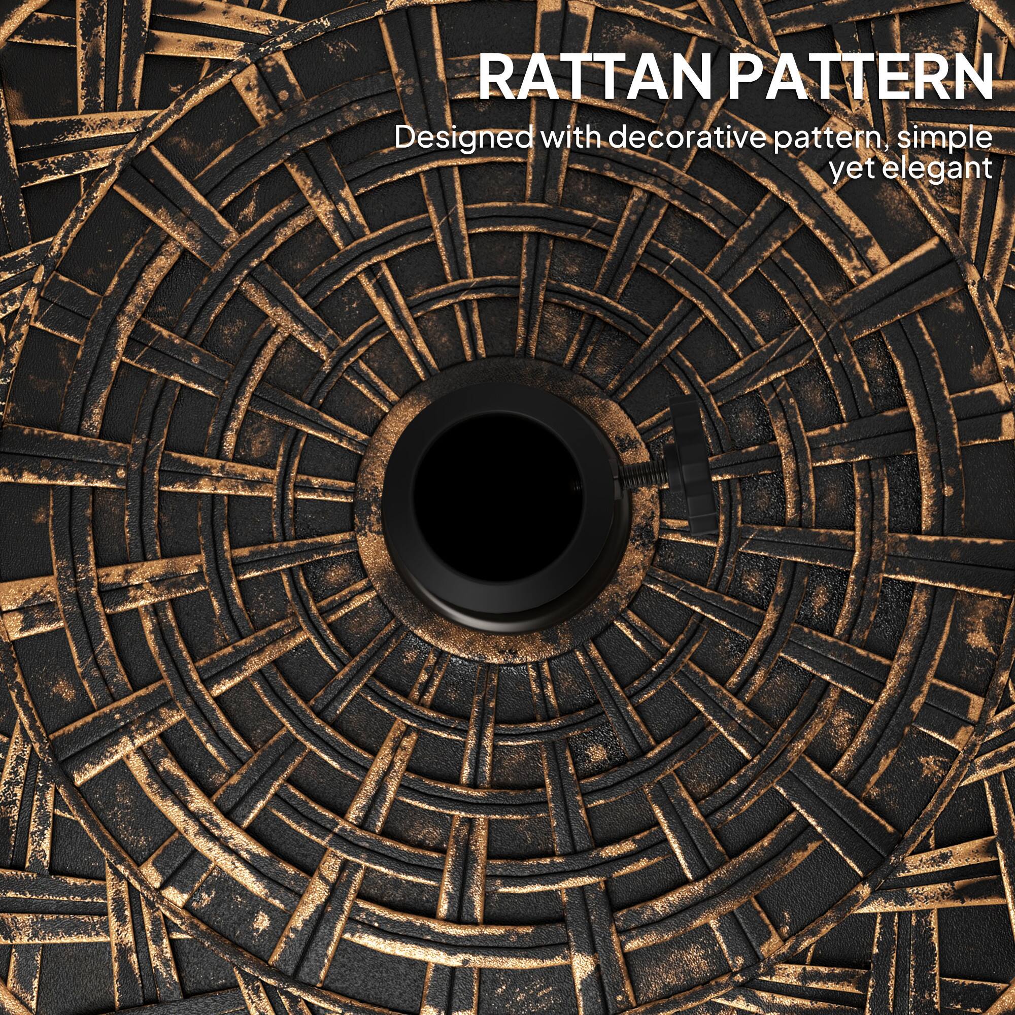 RATTAN PATTERN
Designed with decorative pattern, simple yet elegant